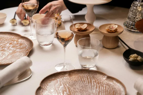 Amuse-bouches served at Alain Ducasse at The Dorchester