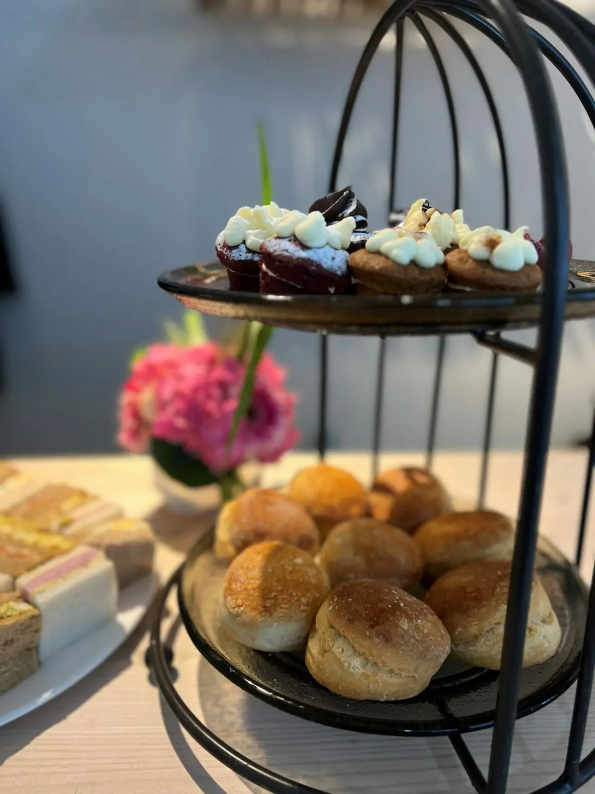 Afternoon tea served at Ascot