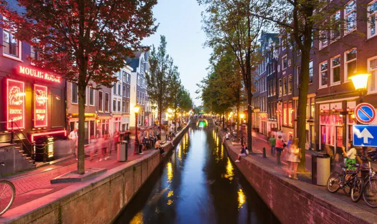 River in Amsterdam