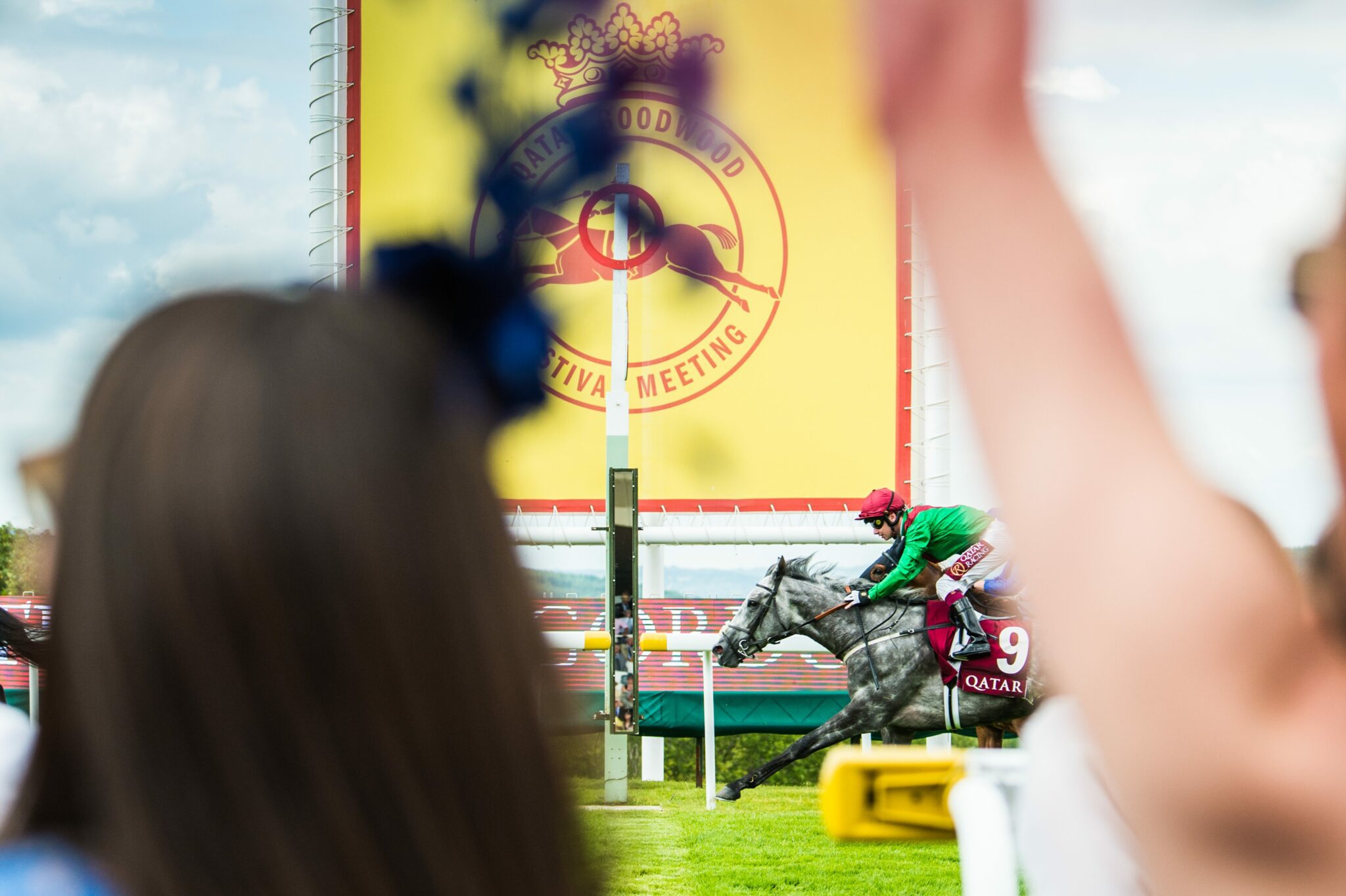Close to the action at Qatar Goodwood festival