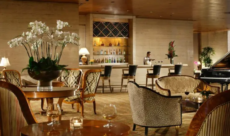 Image of the dining area in the Sheraton hotel