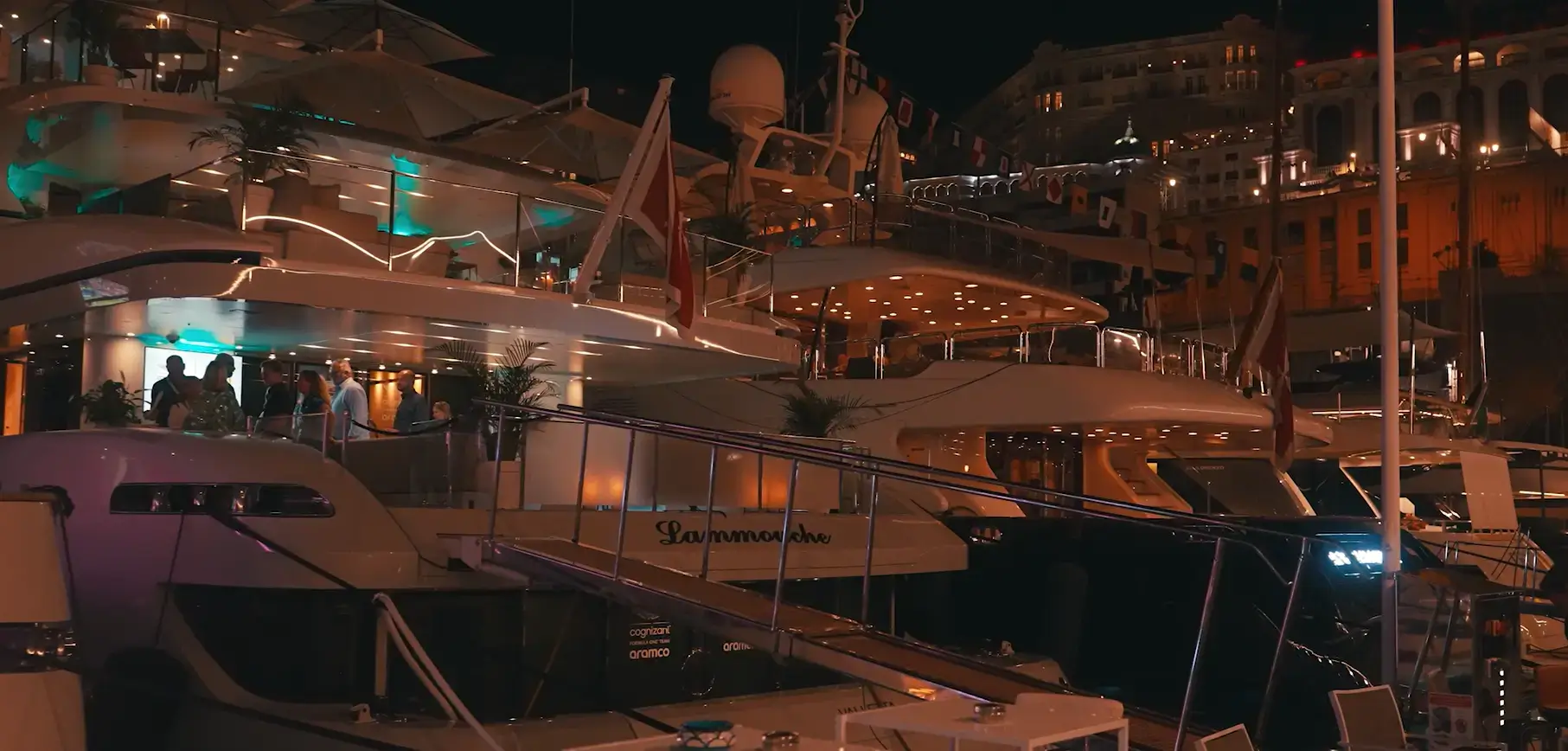Exclusive yacht by nights for the guests